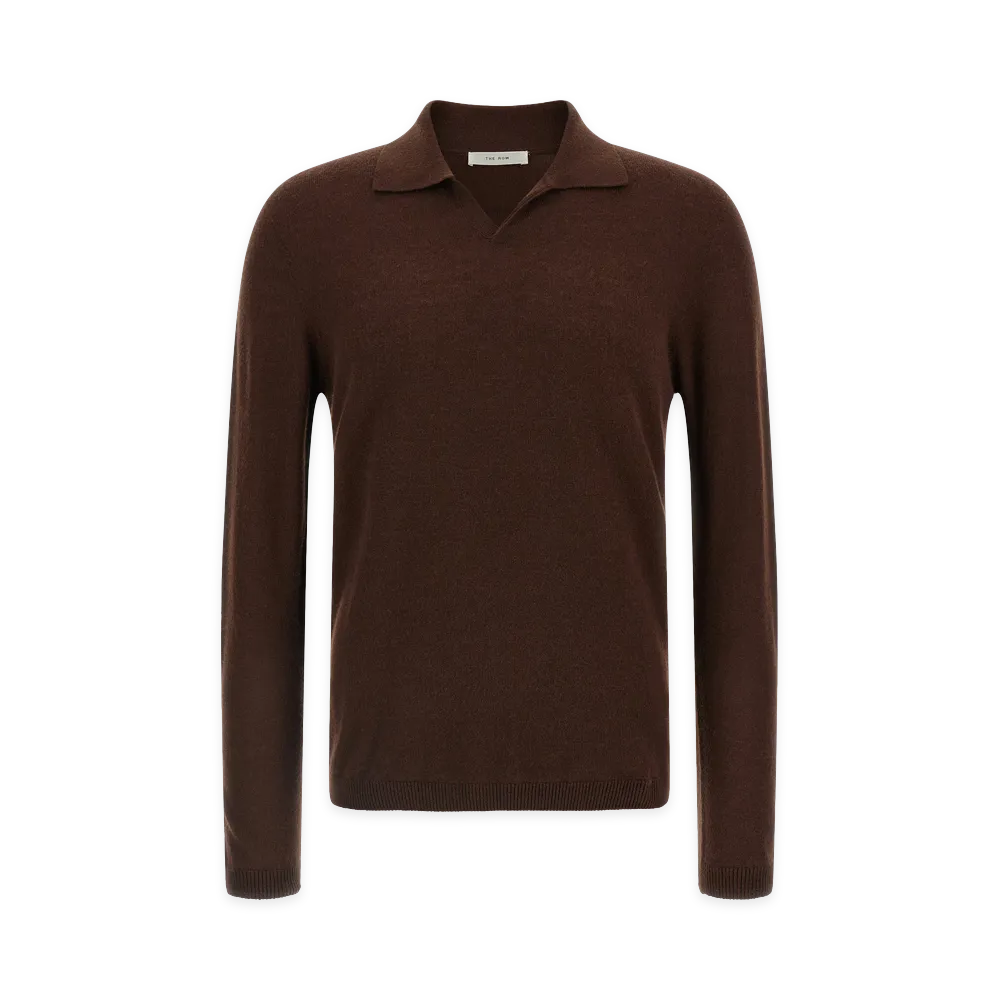 The Row ripley Top Sweater "Brown"
