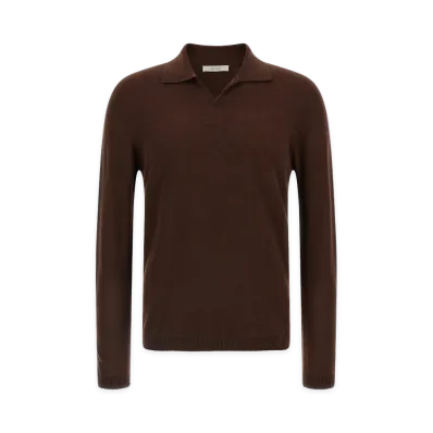 The Row ripley Top Sweater "Brown"