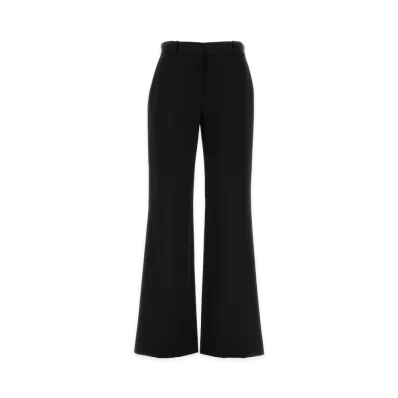 The Row Women's Wool Lind Pant "Black"