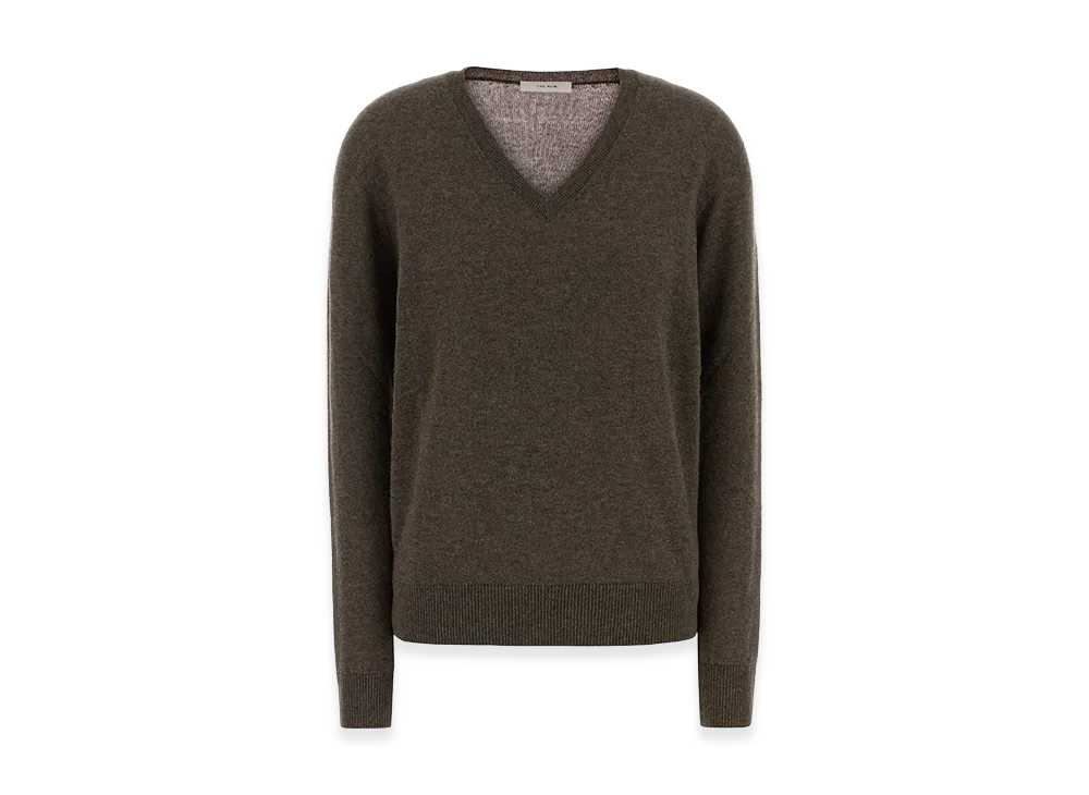 The Row Women's Cashmere Phora Sweater "Brown"