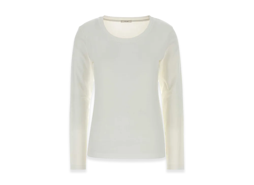 The Row Women's Cotton Kato T-Shirt "White"