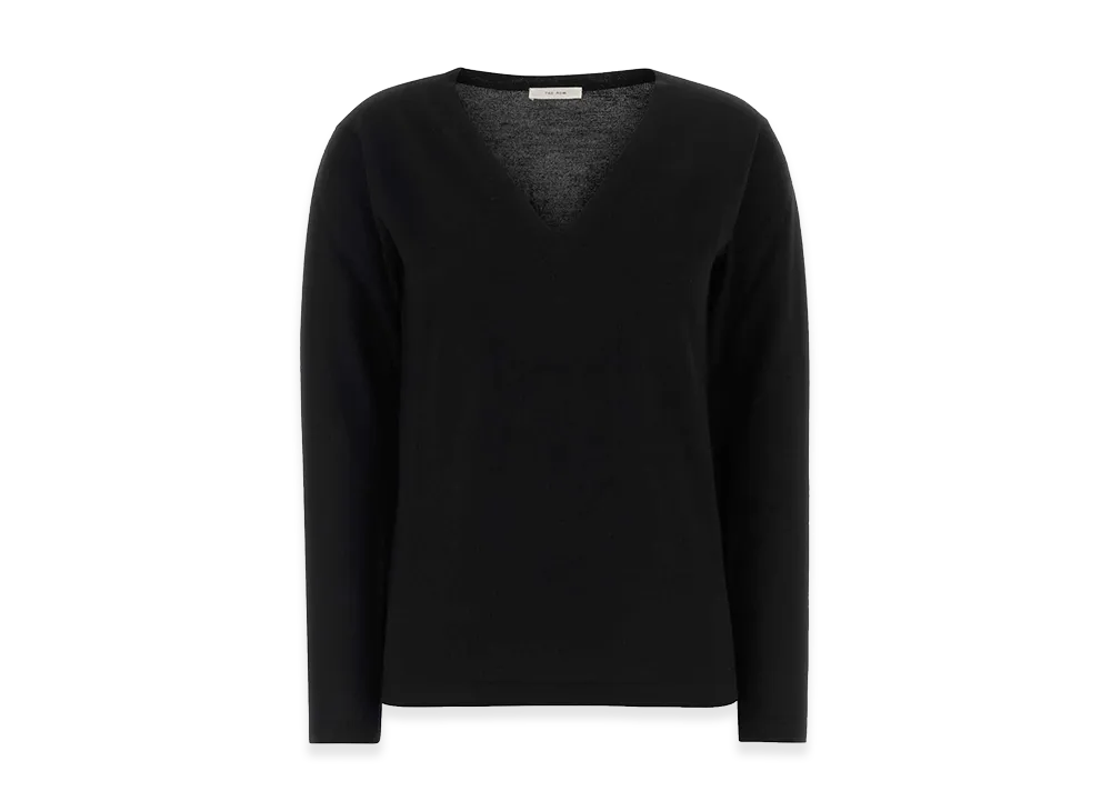 The Row Women's Cashmere Poesis Sweater "Black"