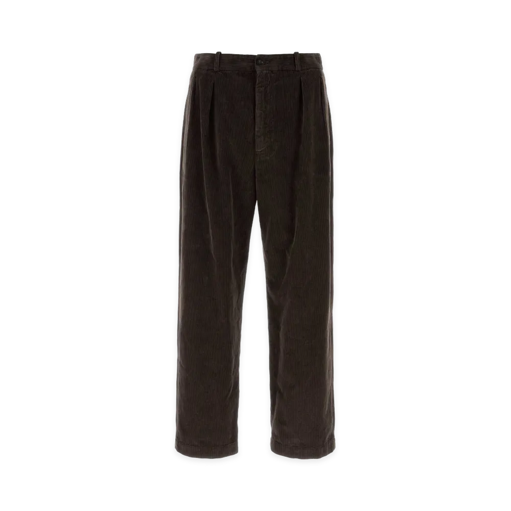 The Row Tuxo Pant "Dark Brown"
