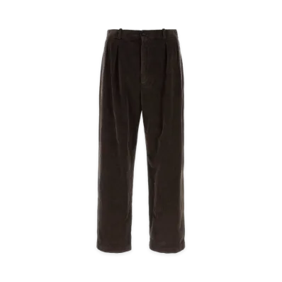 The Row Tuxo Pant "Dark Brown"