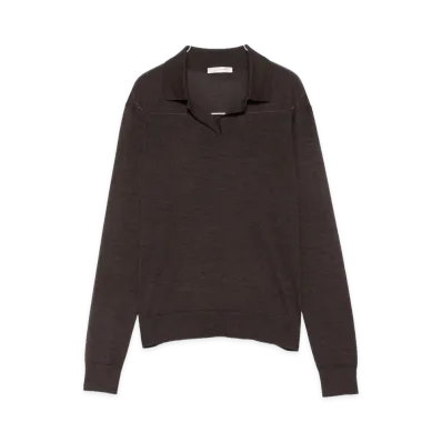 The Row Women's Polos "Brown"