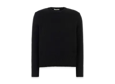The Row Women's Cashmere Blend Pato Sweater "Black"