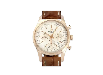 Breitling Transocean Chronograph "Silver/Rose Gold"