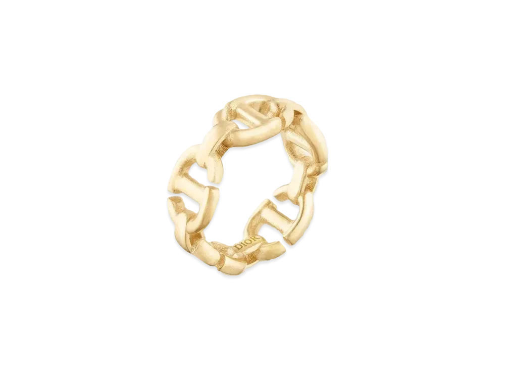 Dior CD Navy Ring Gold-finish metal "Gold"