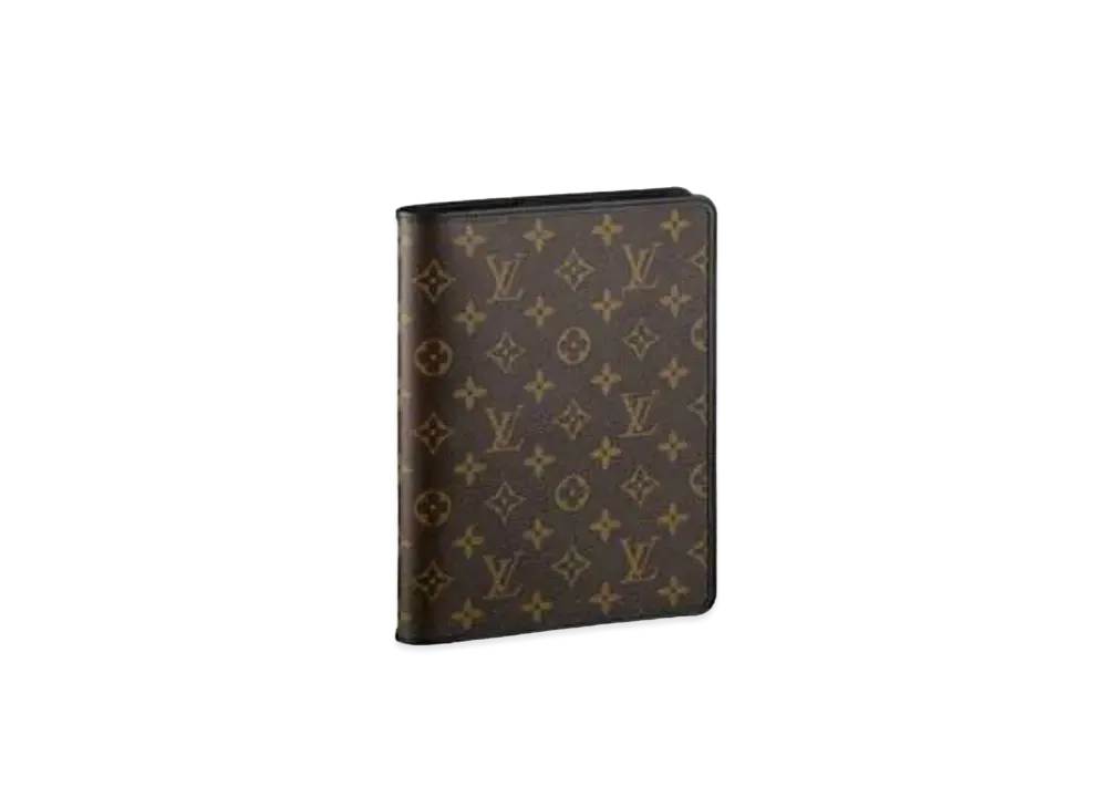 Louis Vuitton Desk Agenda Cover Monogram Macassar