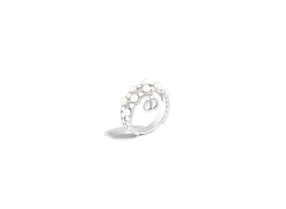 ディオール プチ CD トレジャー リング メタル・レジンパール