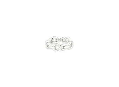 Dior CD30 Chain Link Ring "Silver"