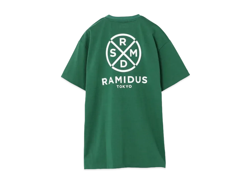 RAMIDUS Wheel Logo Crew Neck S/S Tee "Green"