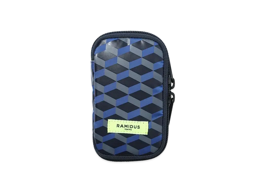 RAMIDUS Zip Key Case "Navy"