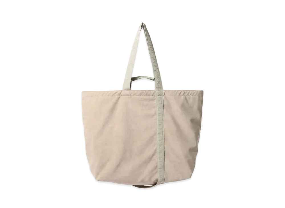 RAMIDUS x Fragment Design Ultrasuede Tote Bag LL "Beige"