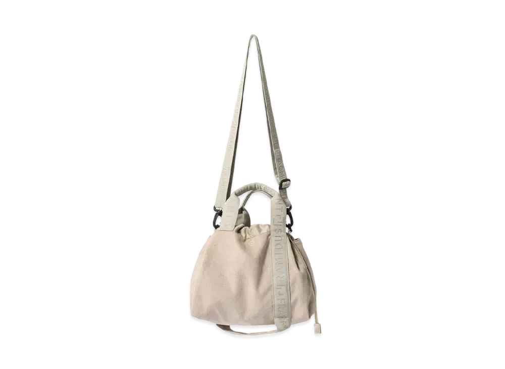 RAMIDUS x Fragment Design Ultrasuede 2way Pouch (M) "Beige"