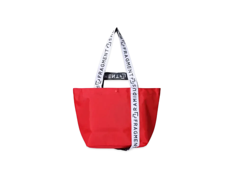 RAMIDUS x fragment design Square Tote Bag (S) "Red"