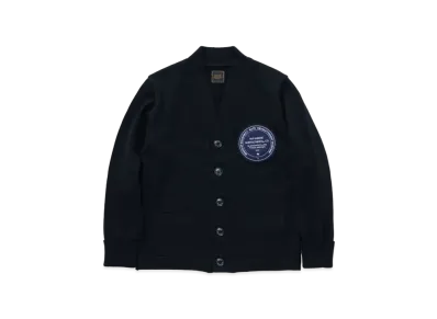 RATS Lettered Cardigan Patch "Black"