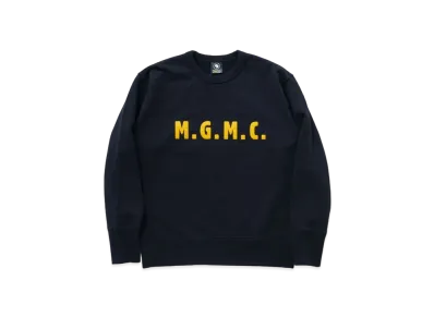 RATS Lettered Crew Neck Sweat "Black"