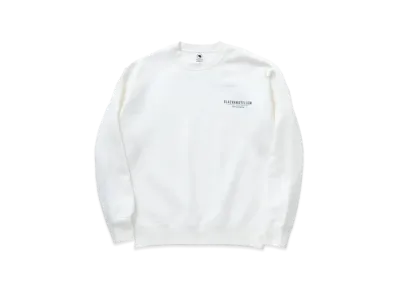 RATS Script Big Logo Crew Neck Sweat "White"