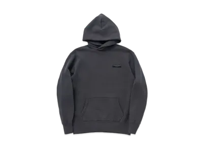 RATS Cross Neck Hoodie Bar Tag "Charcoar"