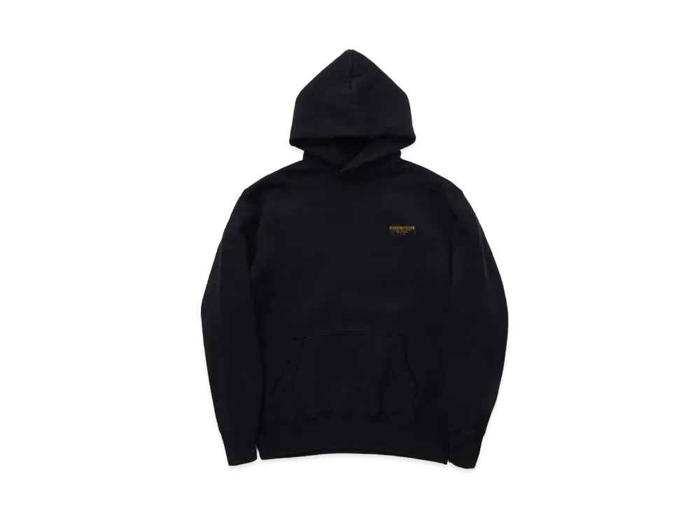 RATS Cross Neck Hoodie Bar Tag "Black"
