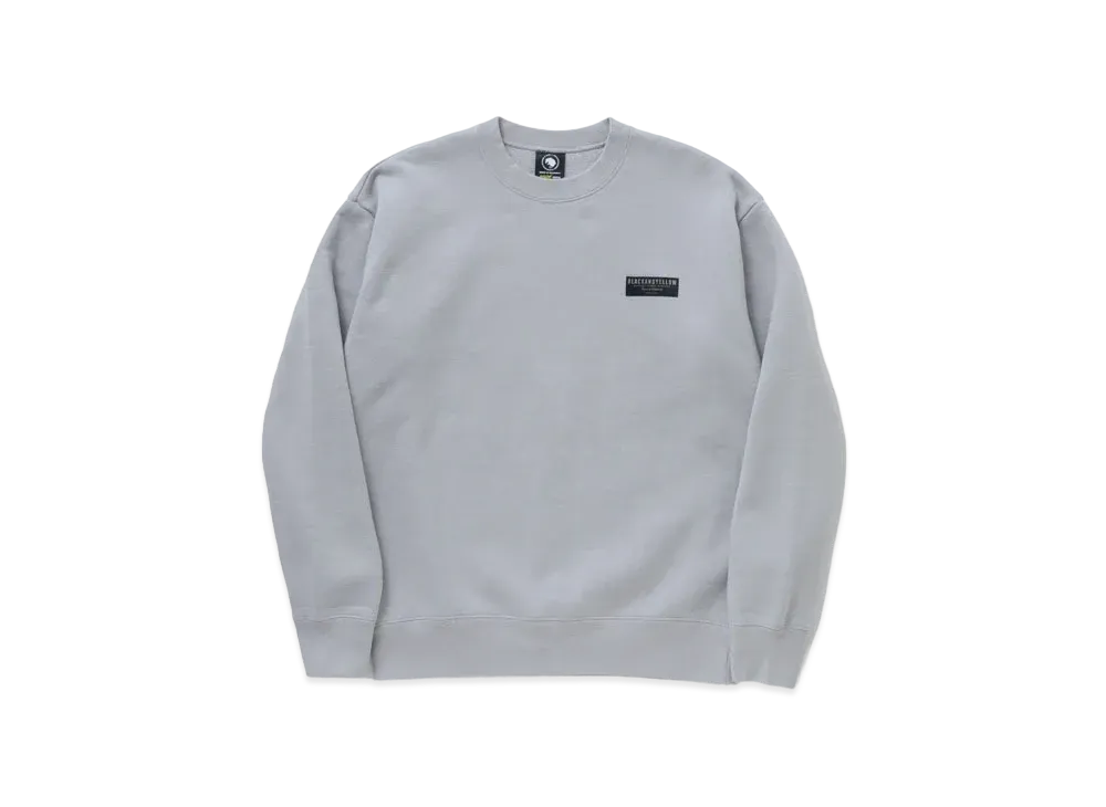 RATS Crew Neck Sweat Bar Tag "Grey"