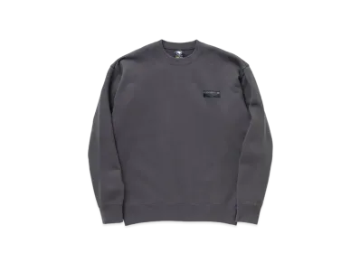 RATS Crew Neck Sweat Bar Tag "Charcoar"