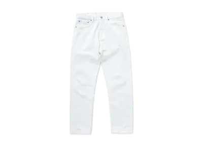 RATS White Denim Pants Slim "White"