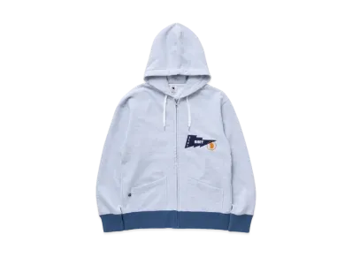 RATS Trim Zip Hoodie "Heather Blue"