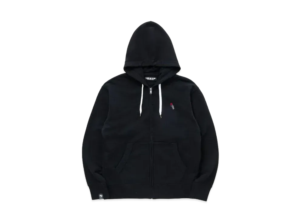 RATS Zip Hoodie "Black"