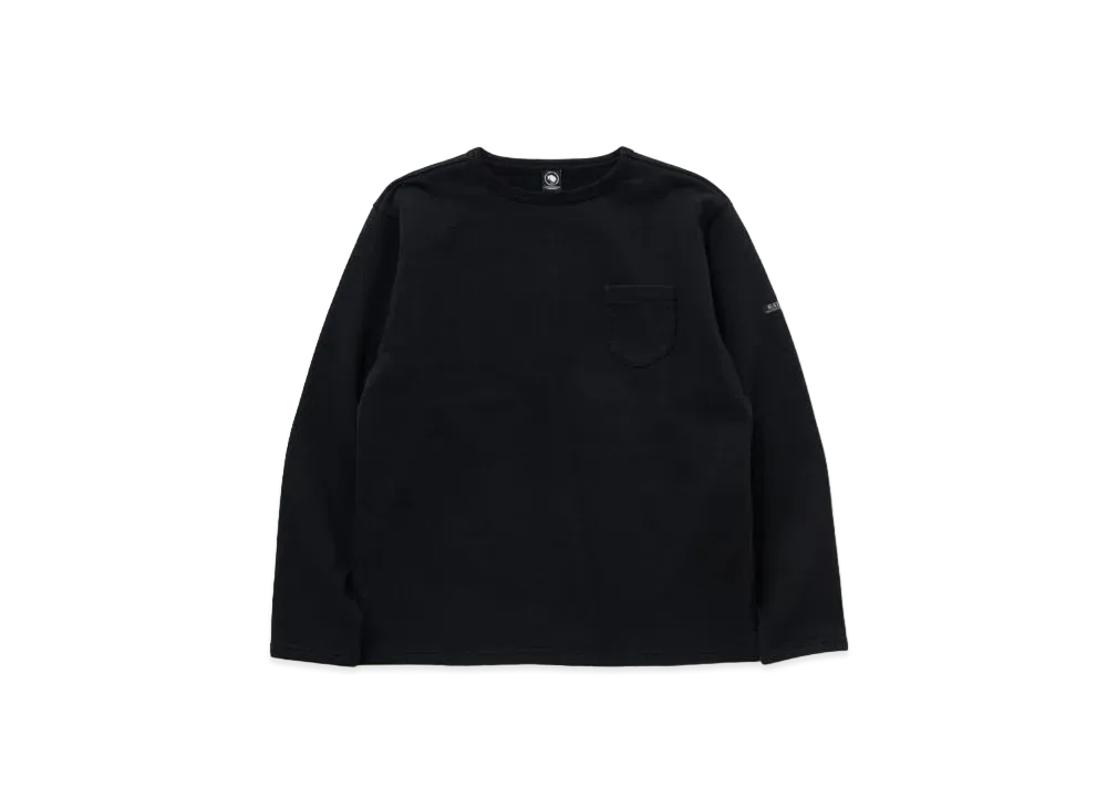 RATS Boat Neck Sweat "Black"