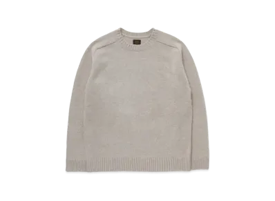 RATS Cashmere Crew Neck Knit "Ecru"