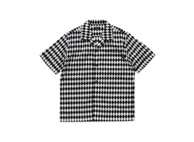 RATS Checkred Flag S/S Shirt "Black White"