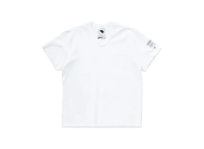 RATS Pack Tee "V-Neck Pocket Tight Silhouette" "White"