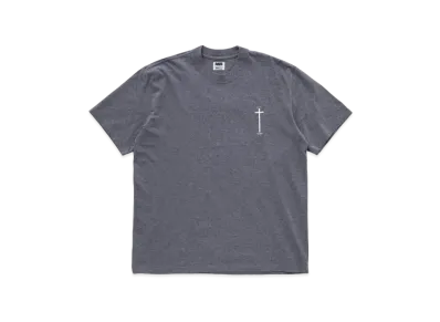RATS Cross Tee "Charcoar White"