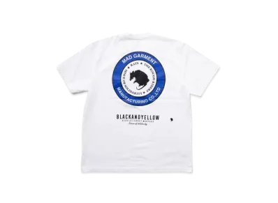 RATS Two Wheel Tee "White Blue"