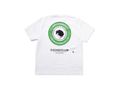 RATS Two Wheel Tee "White Green"