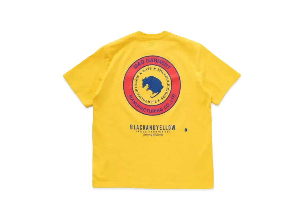 RATS Two Wheel Tee "Yellow"
