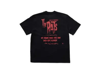 RATS Tee "Black Red"