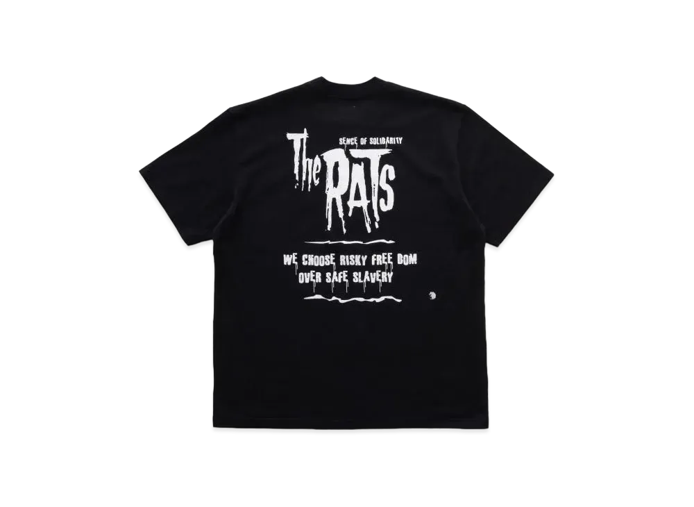 RATS Tee "Black White"