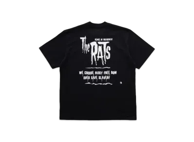 RATS Tee "Black White"