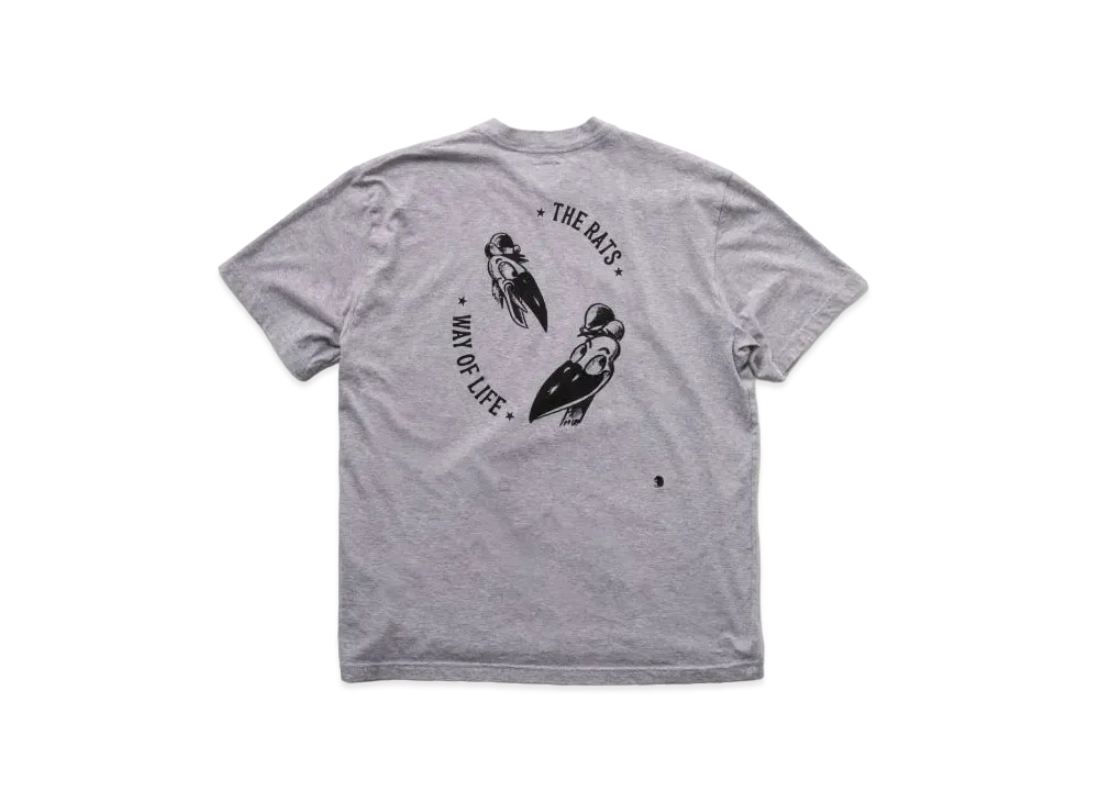 RATS Peckers Tee "Grey"