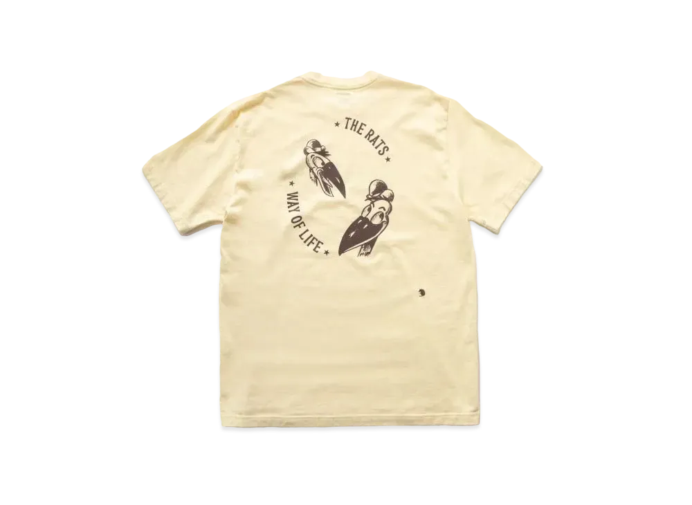 RATS Peckers Tee "Yellow"