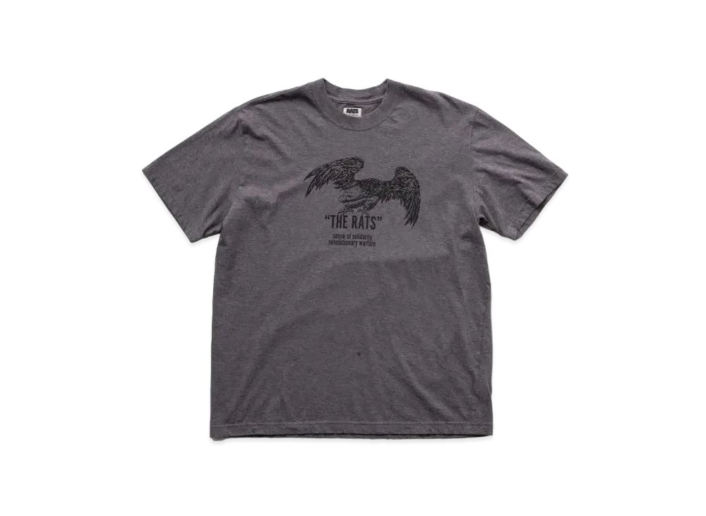 RATS Eagle The RATS Tee "Charcoar"