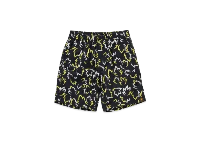 RATS Leaf Cotton Shorts "Black"