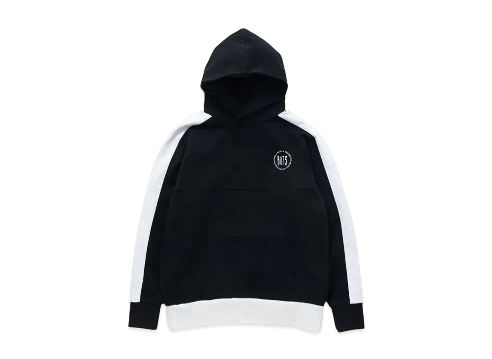 RATS Cross Cut Hoodie "Black"