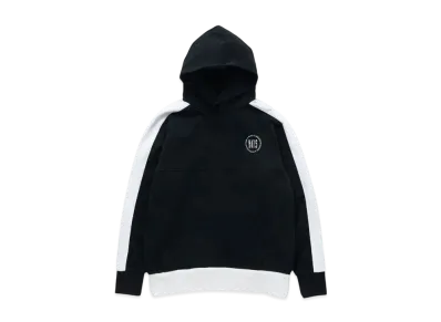 RATS Cross Cut Hoodie "Black"