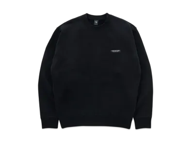 RATS Fleece Crew Neck Sweat "Black"
