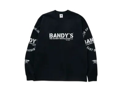 RATS Stamp Logo L/S Tee "Black"
