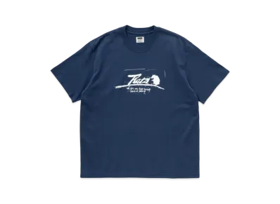 RATS Script Logo Way Of Life Tee "Navy"